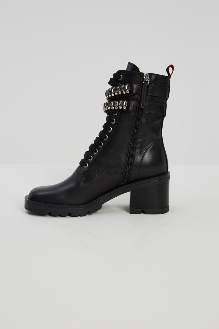 Anfibi con strass Fashion Market