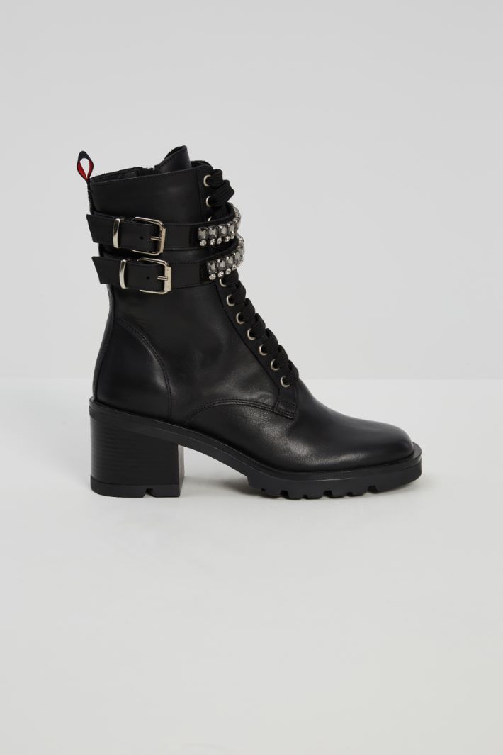 Anfibi con strass Fashion Market