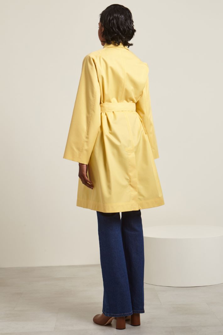 Trench in gabardina antigoccia Fashion Market Trench in gabardina antigoccia Fashion Market