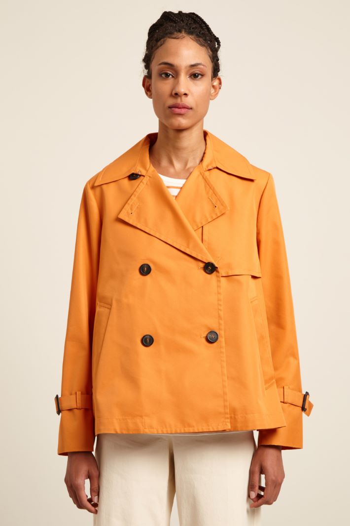 Trench corto in cotone  Fashion Market