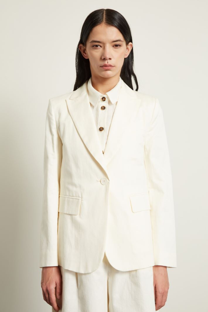 Blazer in gabardine Fashion Market