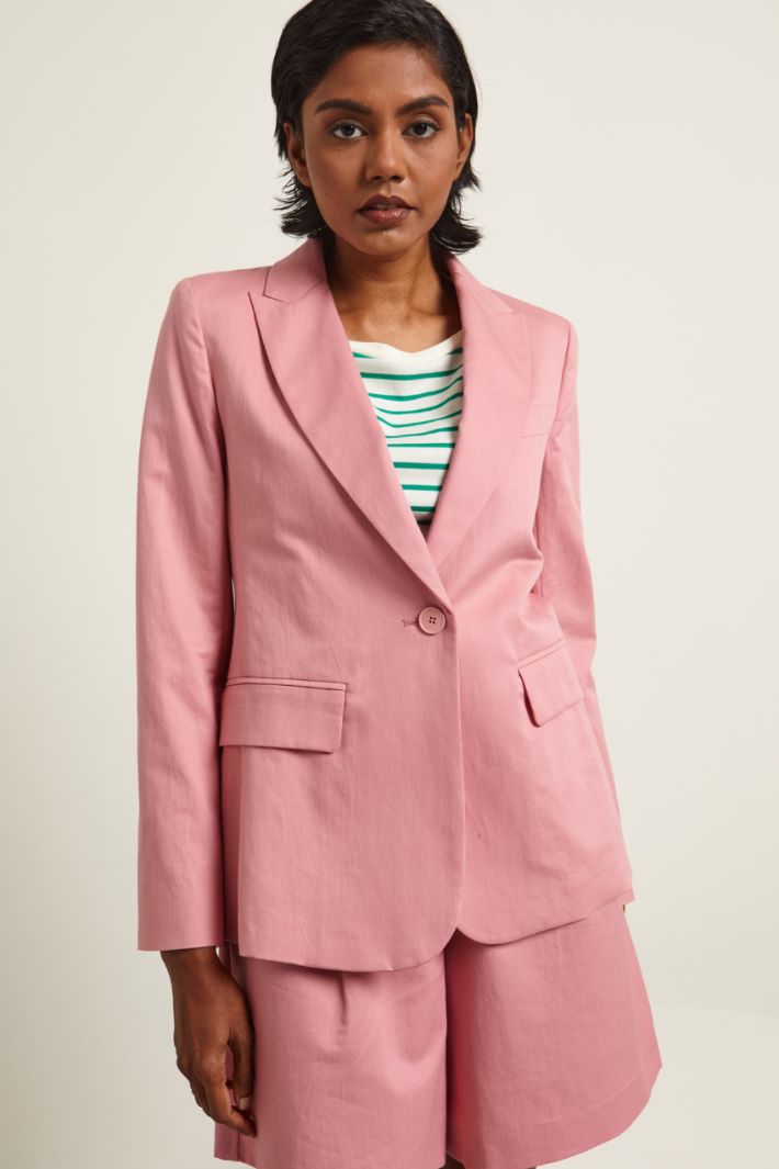 Blazer in gabardine Fashion Market