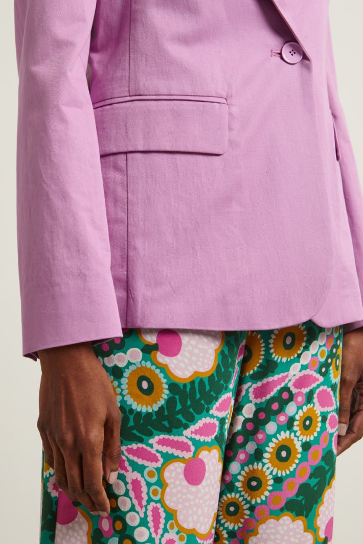 Blazer in gabardine Fashion Market