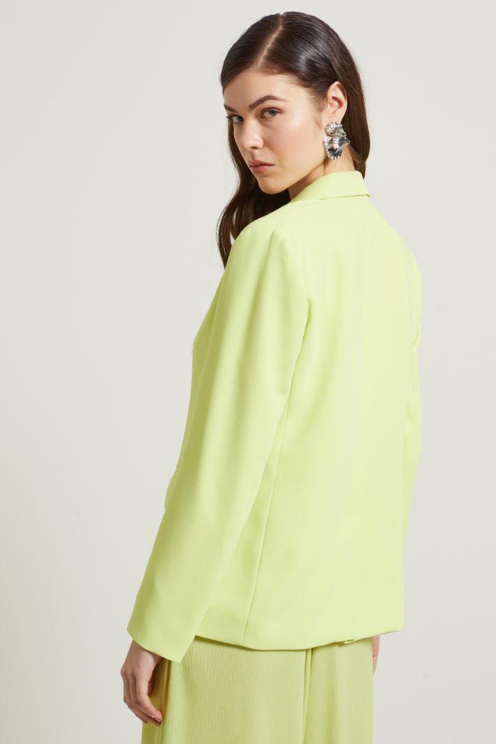 Blazer con bottoni rivestiti Fashion Market