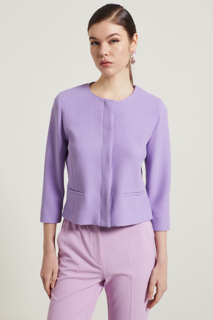 Giacca corta con finte tasche Fashion Market