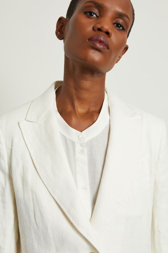 Blazer in lino Fashion Market