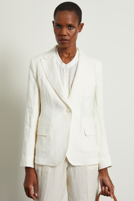 Blazer in lino Fashion Market