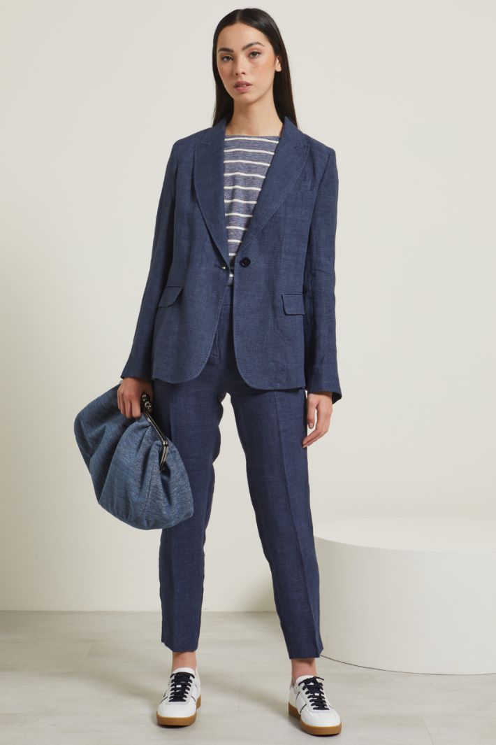 Blazer in lino Fashion Market