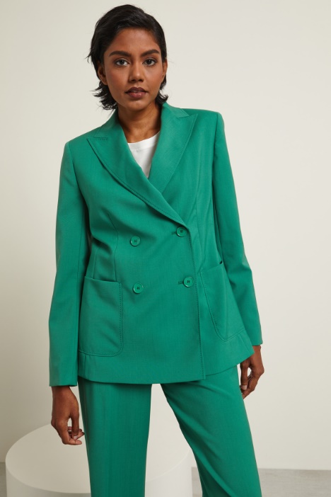 Blazer con tasche applicate Fashion Market