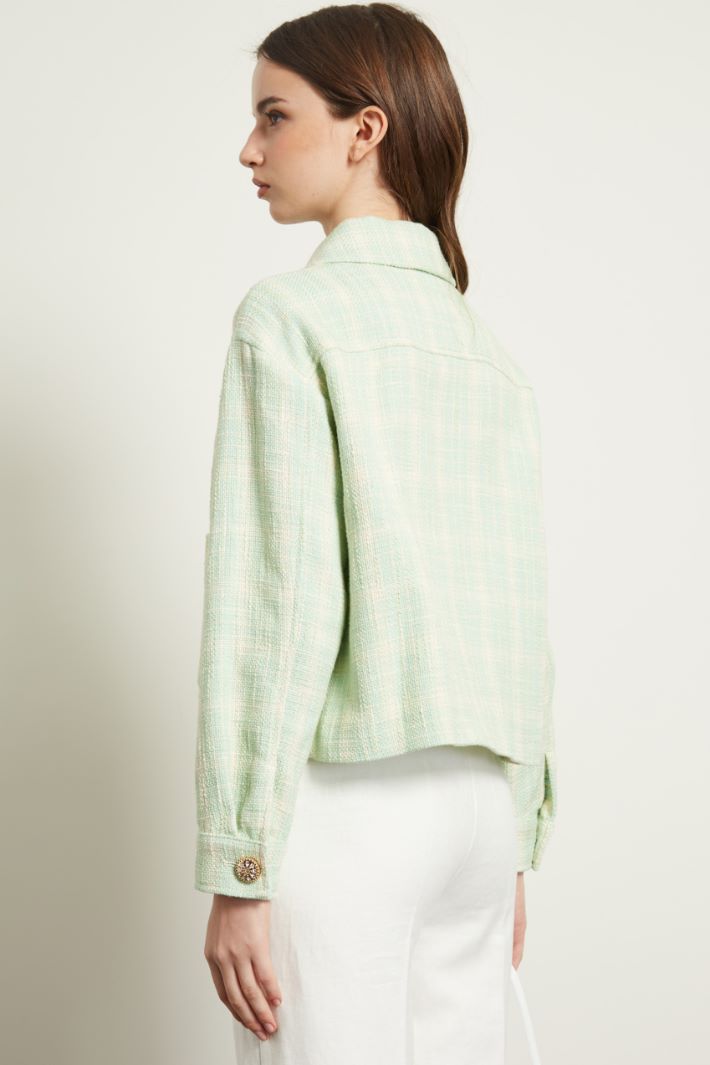 Giacca con bottoni gioiello Fashion Market