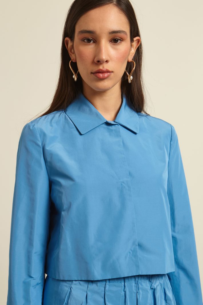 Giacca corta in taffettà Fashion Market