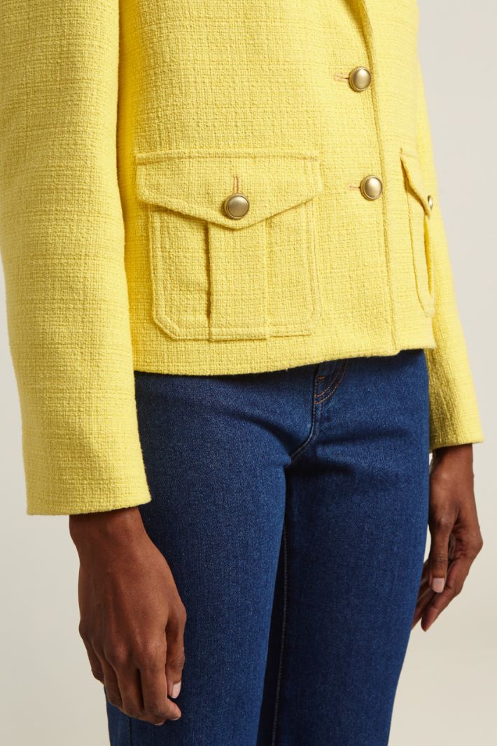 Blazer con tasche applicate Fashion Market