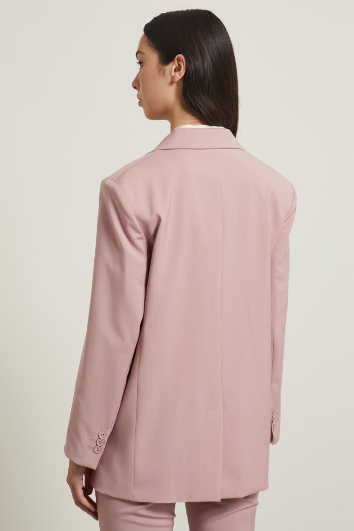 Blazer monopetto in lana Fashion Market