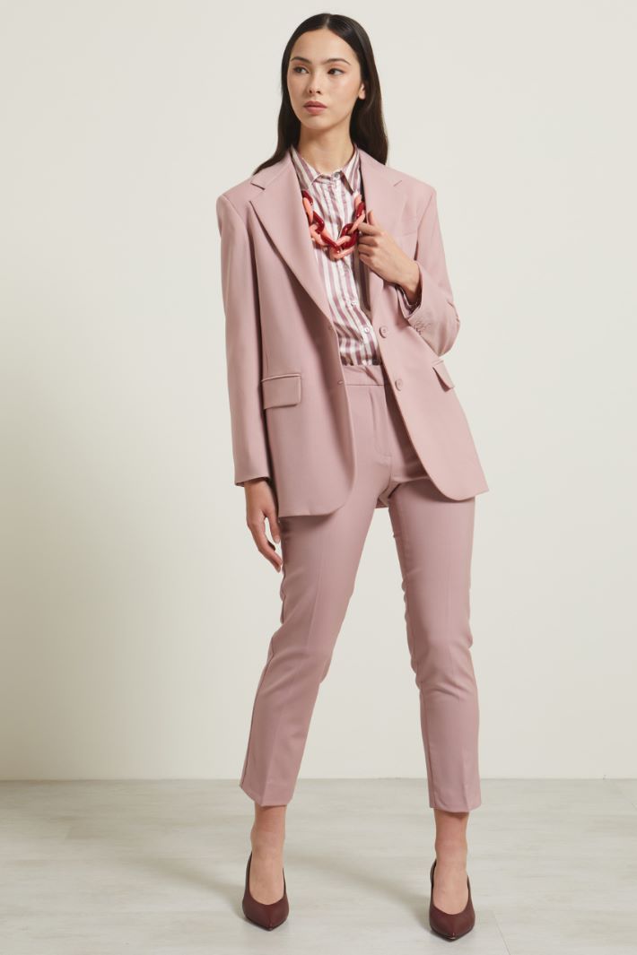 Blazer monopetto in lana Fashion Market