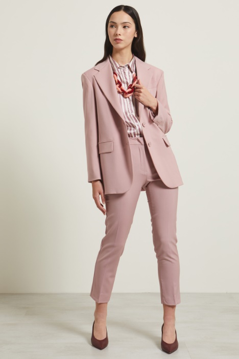 Blazer monopetto in lana Fashion Market