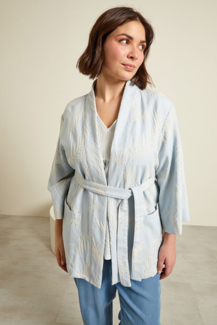 Giacca in cotone jacquard Fashion Market