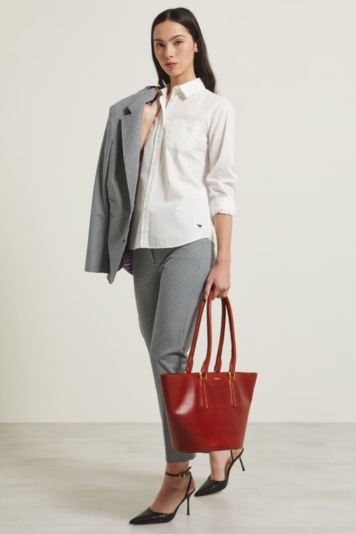 Camicia con taschino applicato Fashion Market