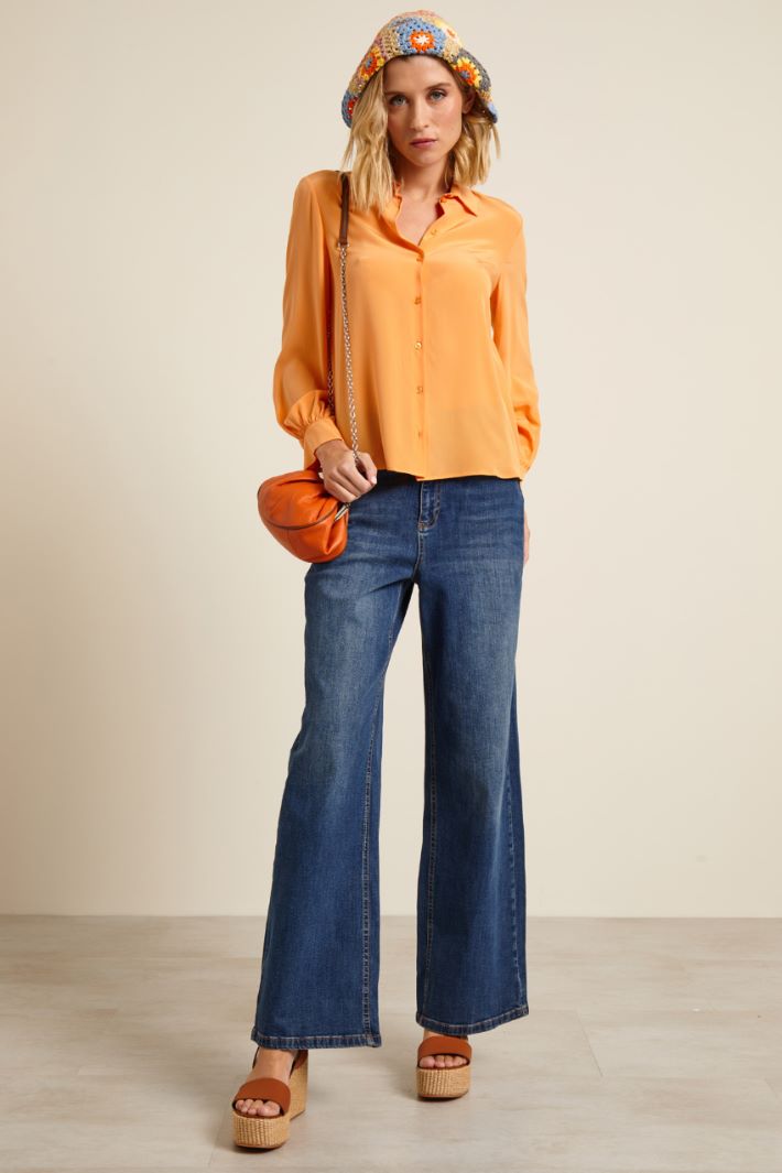 Camicia in pura seta Fashion Market