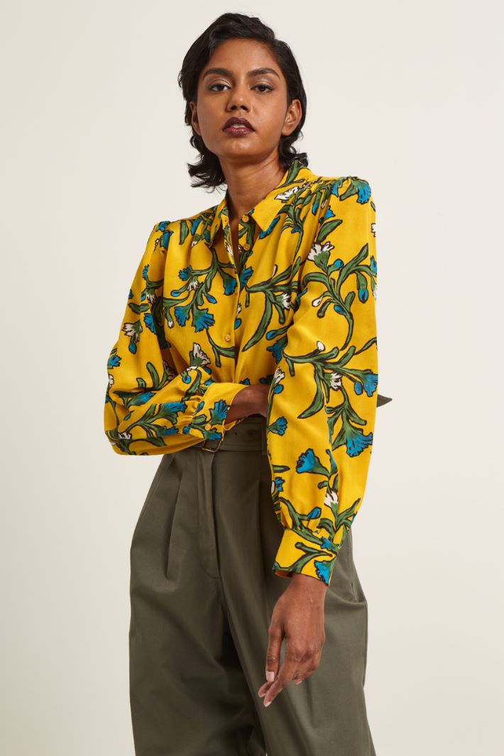 Camicia in crépe de chine Fashion Market