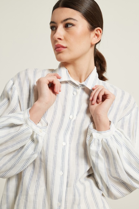 Camicia con maniche a palloncino Fashion Market