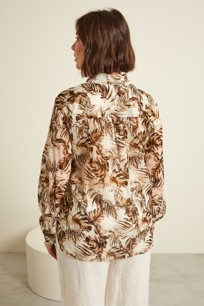 Camicia in mussola stampata Fashion Market