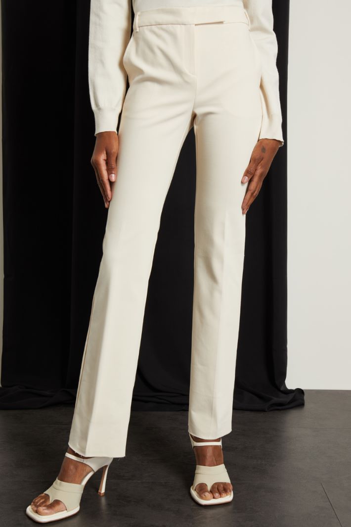 Pantaloni in cotone stretch Fashion Market