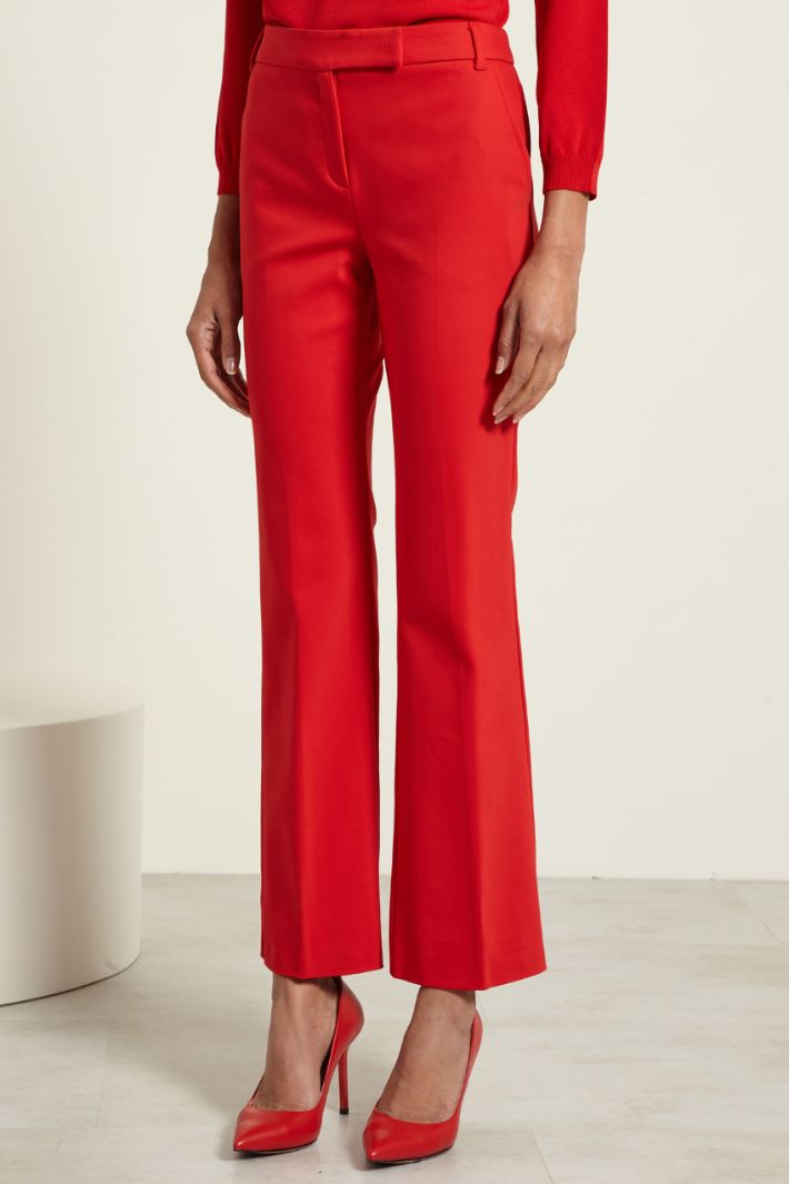 Pantaloni in cotone stretch Fashion Market