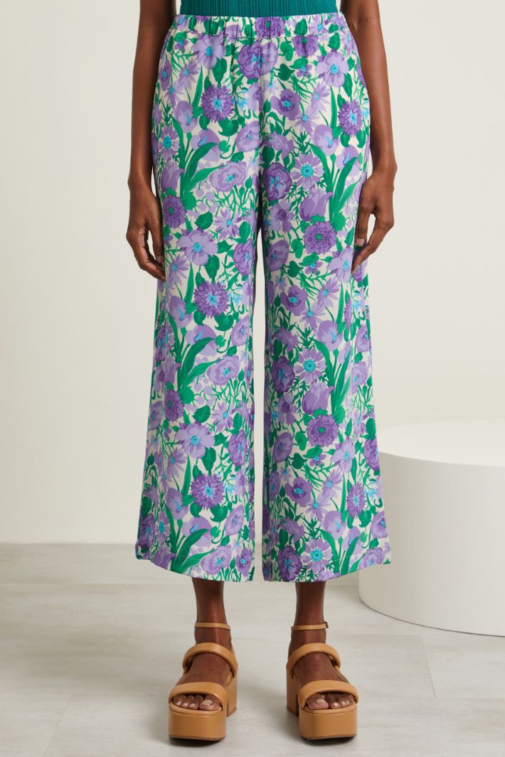 Pantaloni con elastico in vita Fashion Market