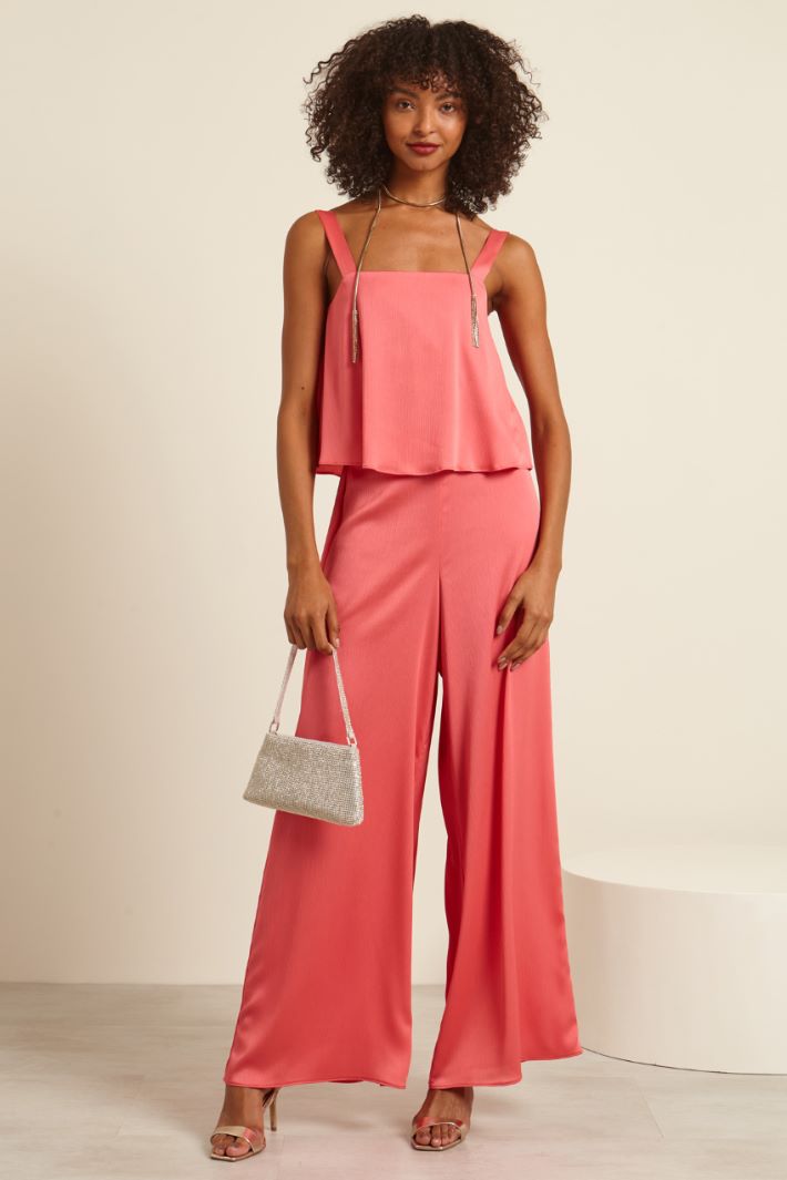 Pantaloni a palazzo in creponne Fashion Market