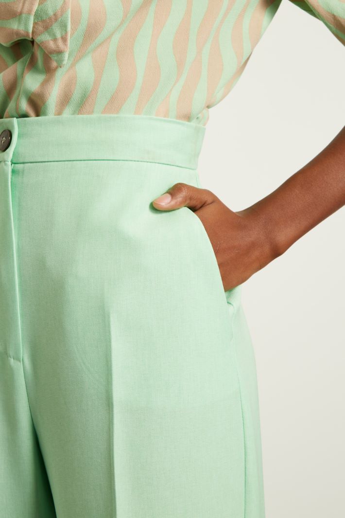 Pantaloni fluidi a palazzo Fashion Market