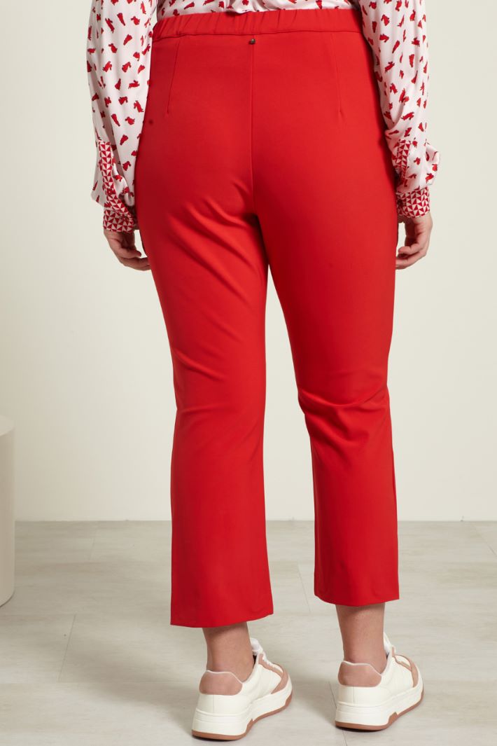 Pantaloni cropped stretch Fashion Market