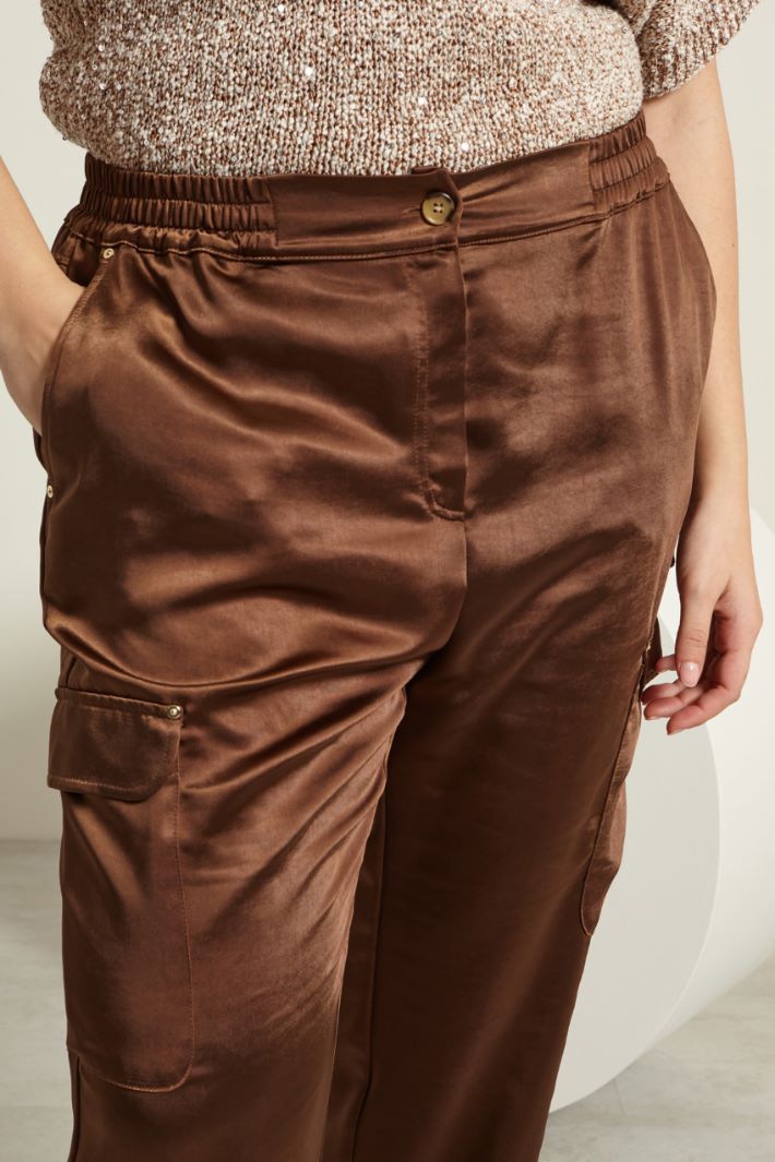 Pantaloni baggy con tasche Fashion Market Pantaloni baggy con tasche Fashion Market