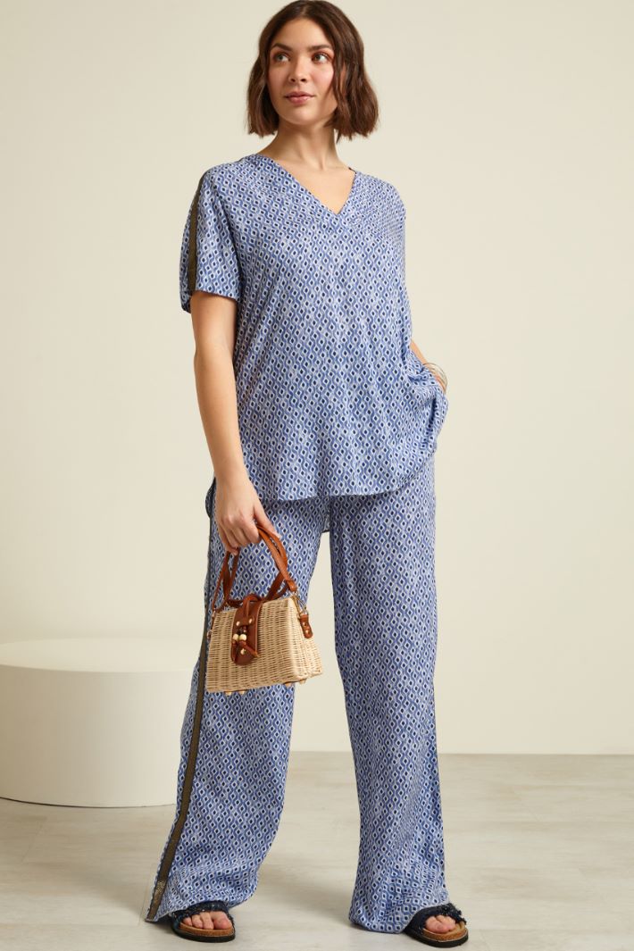 Pantaloni in viscosa  Fashion Market