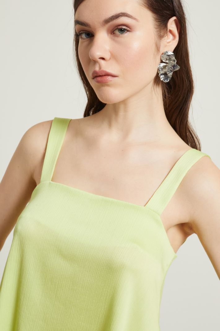 Top corto in creponne Fashion Market