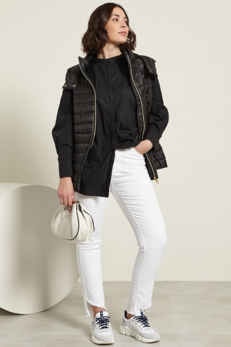 Jeans con fondo sfrangiato Fashion Market