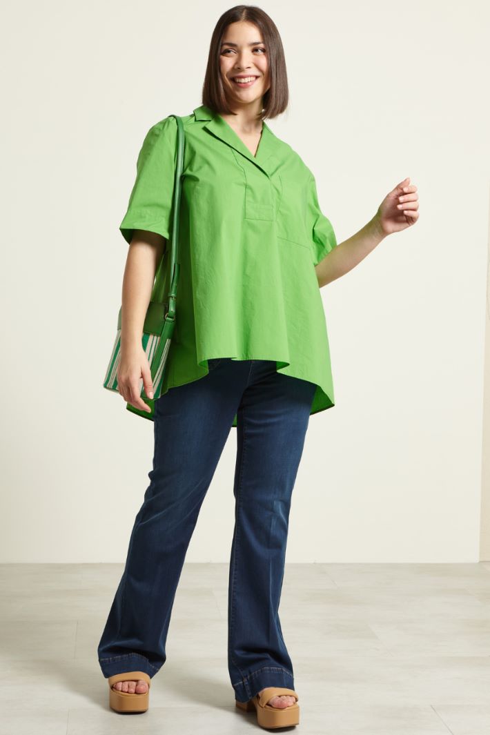 Casacca con collo a rever Fashion Market