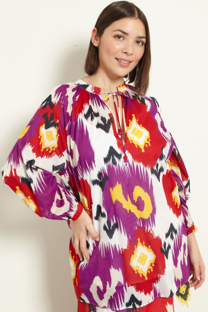 Camicia con maniche raglan Fashion Market