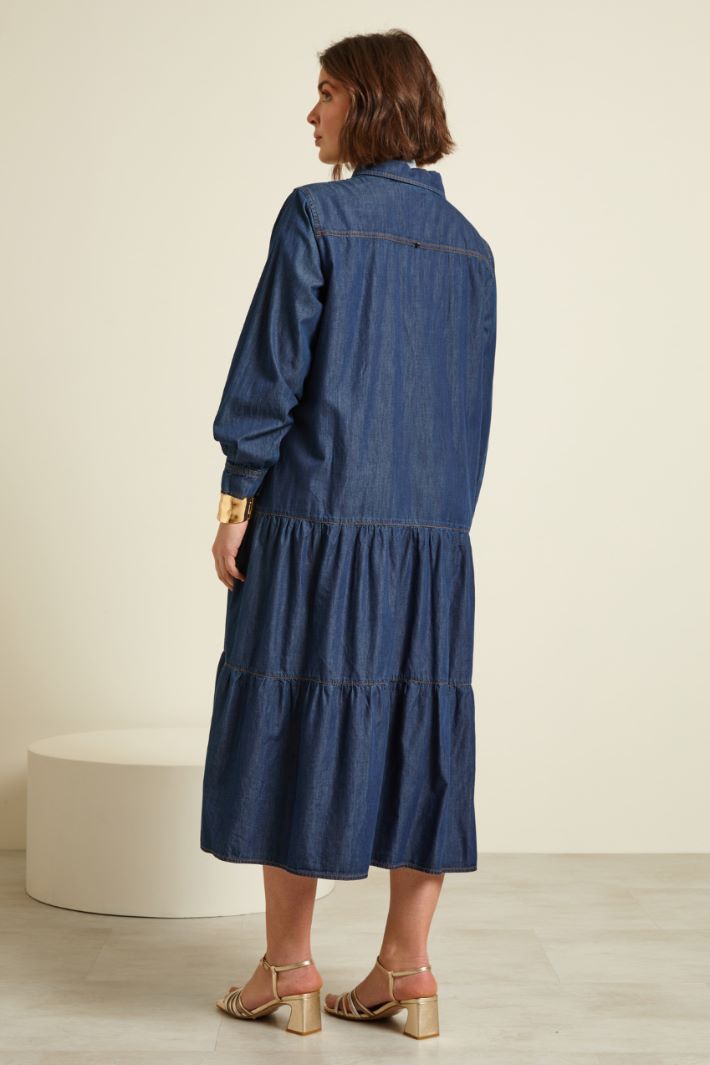 Abito lungo in denim Fashion Market Abito lungo in denim Fashion Market