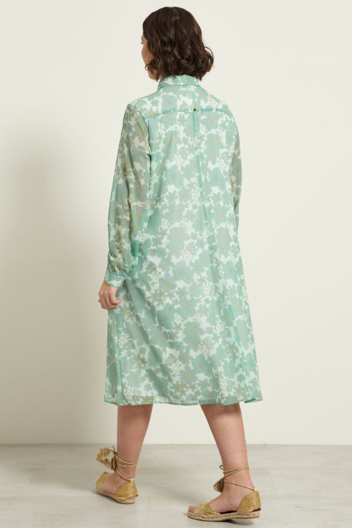 Abito in georgette stampato Fashion Market