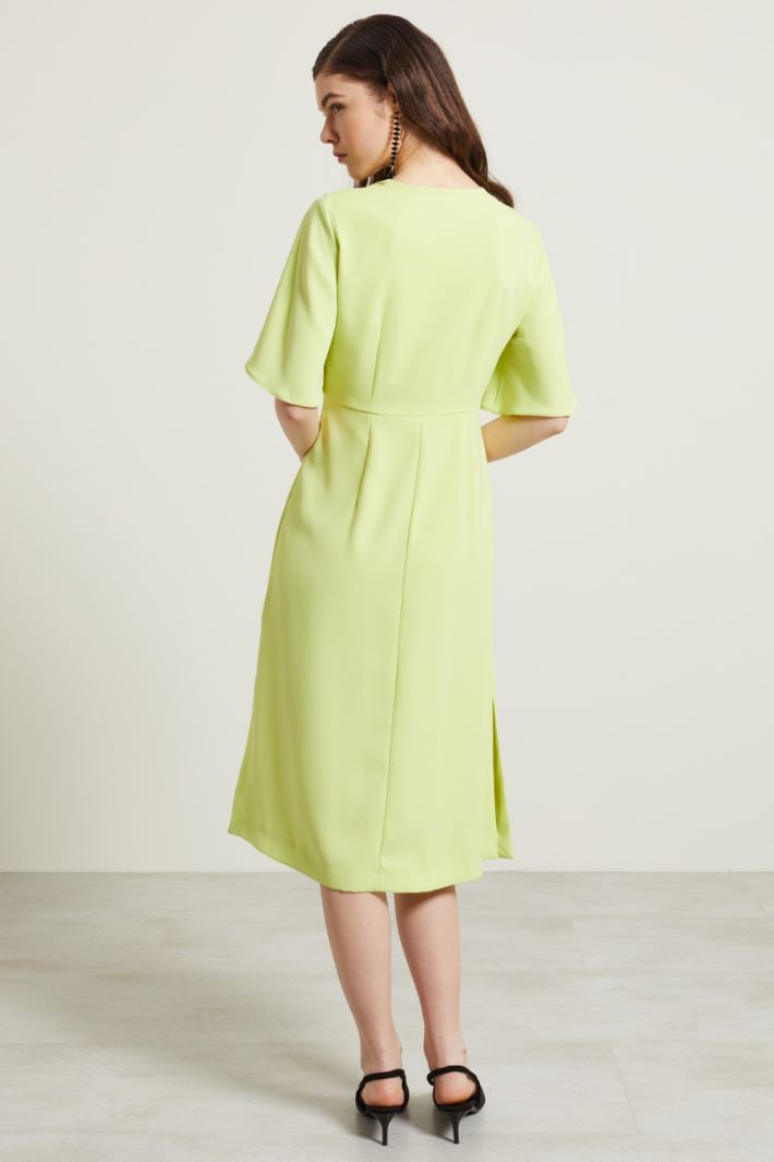 Abito in enver satin Fashion Market