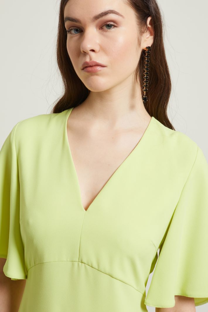 Abito in enver satin Fashion Market