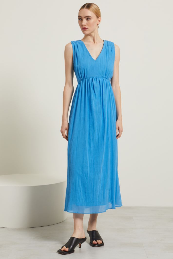 Abito smanicato in cotone Fashion Market