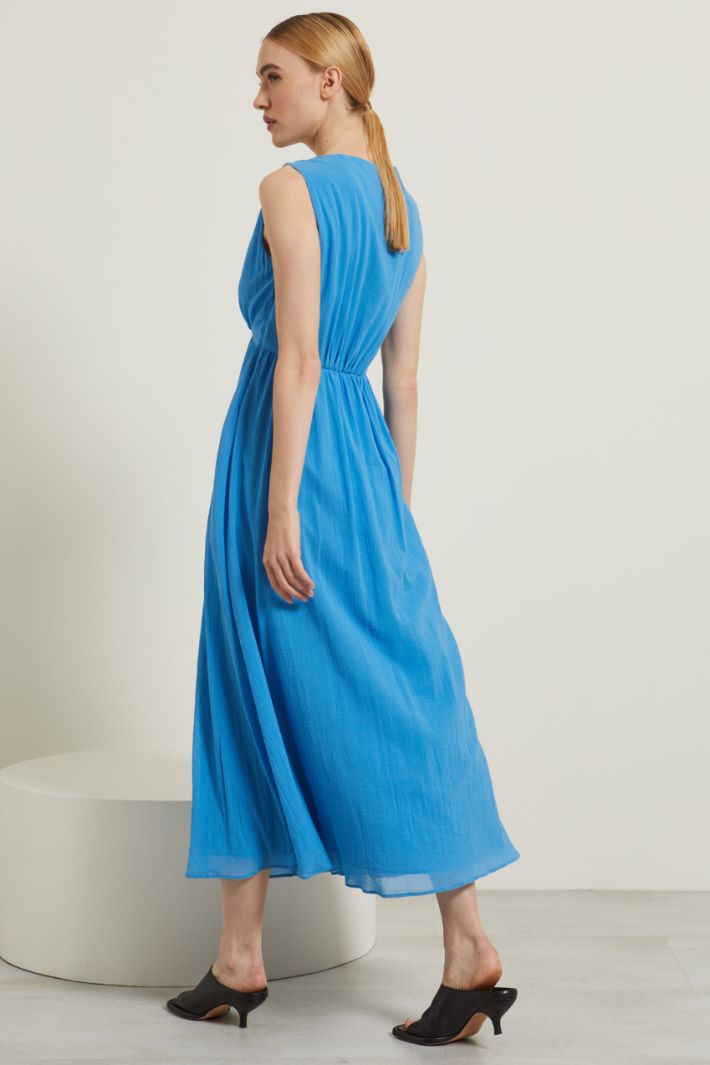 Abito smanicato in cotone Fashion Market