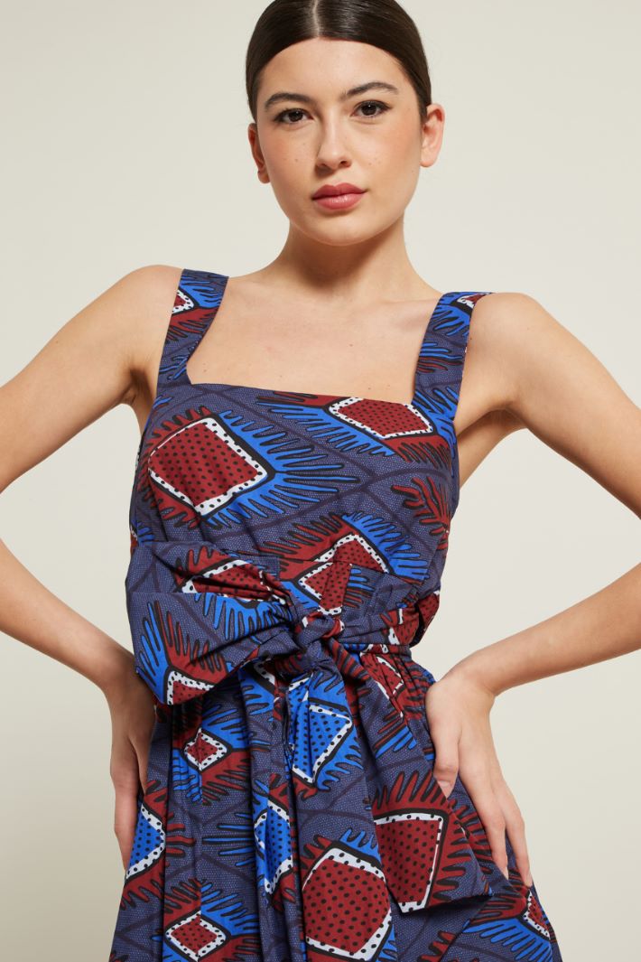 Abito in popeline di cotone Fashion Market