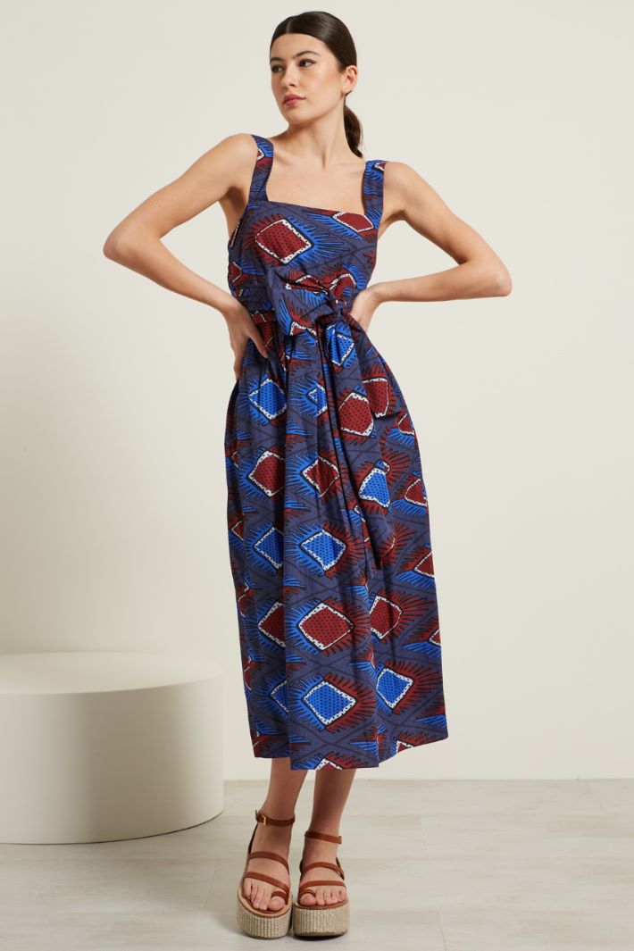 Abito in popeline di cotone Fashion Market