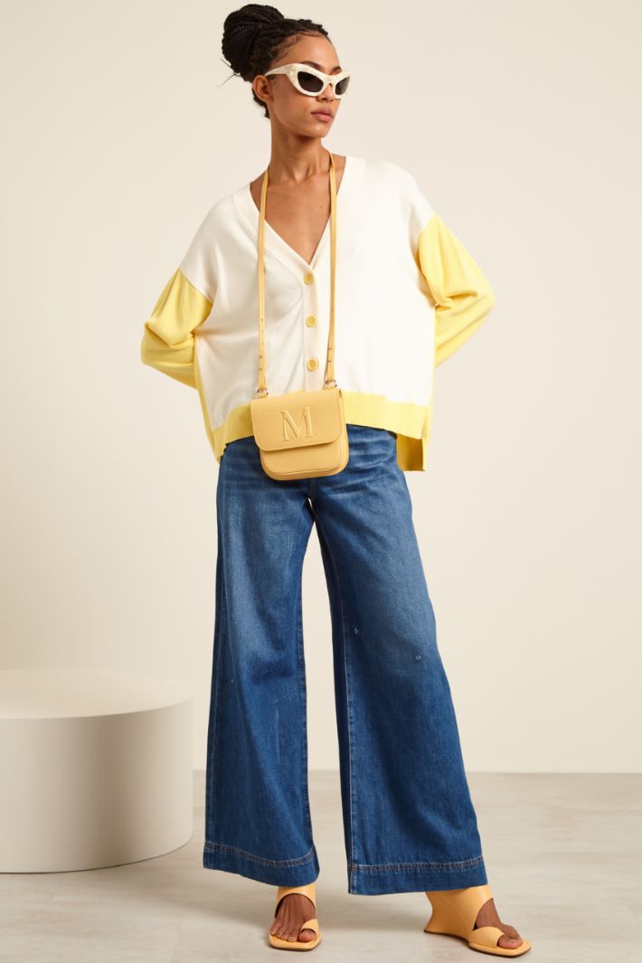 Cardigan in filato di viscosa Fashion Market