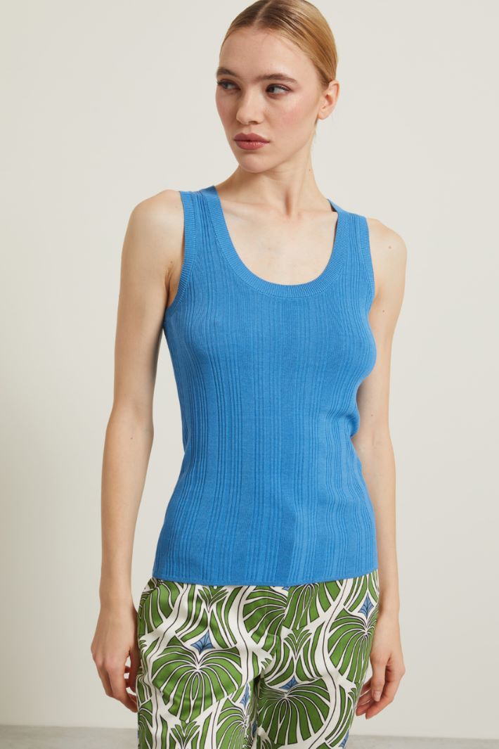 Canotta a coste Fashion Market