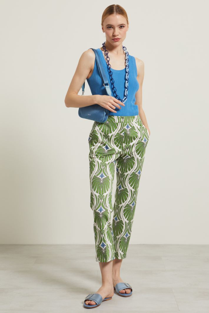 Canotta a coste Fashion Market