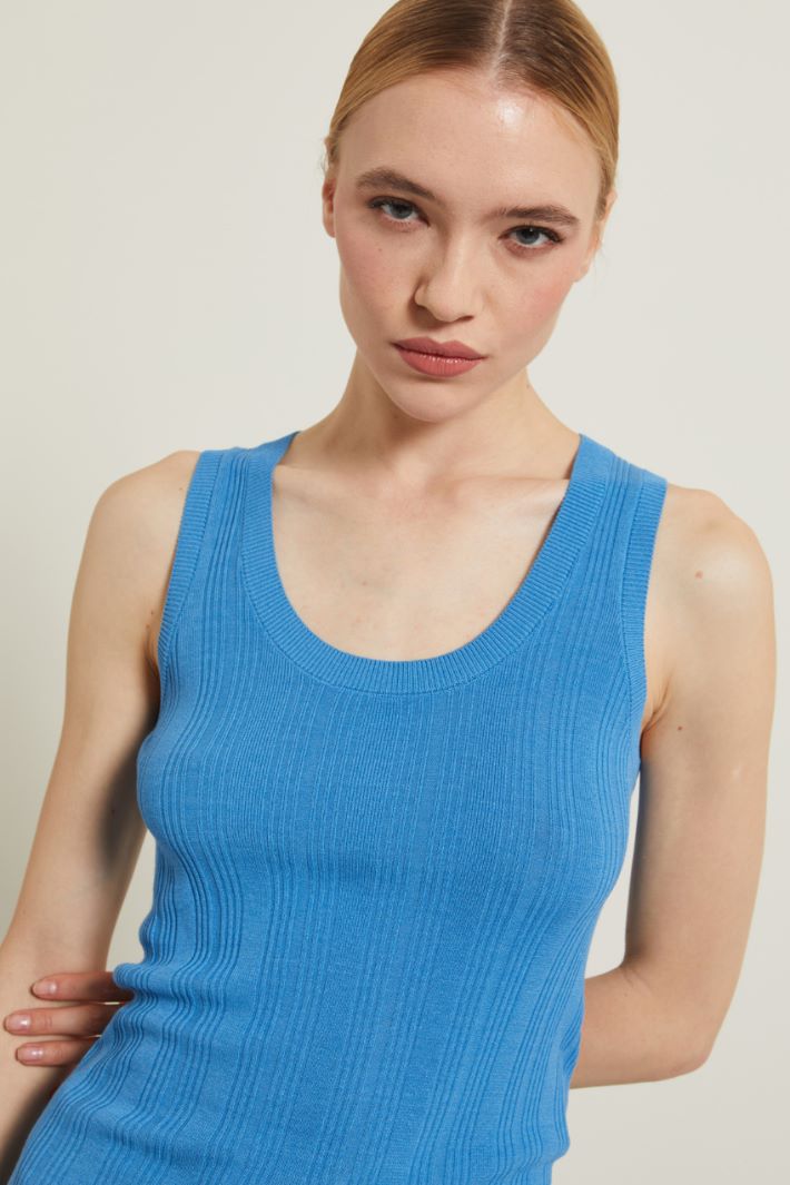 Canotta a coste Fashion Market