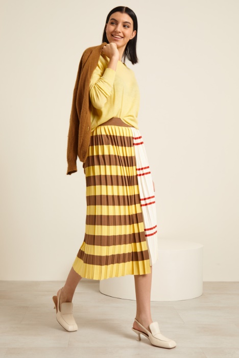 Maglia con profili a coste Fashion Market